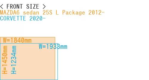 #MAZDA6 sedan 25S 
L Package 2012- + CORVETTE 2020-